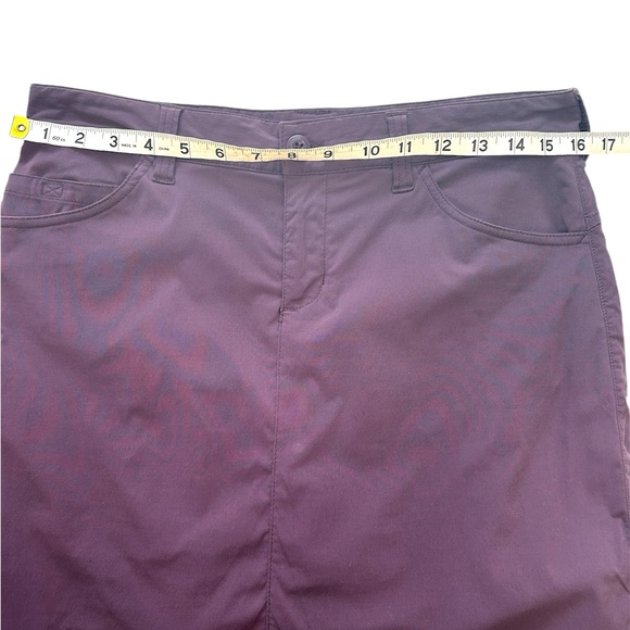 EDDIE BAUER ADVENTURER SKORT. EGGPLANT. SIZE 4. - Picture 4 of 10